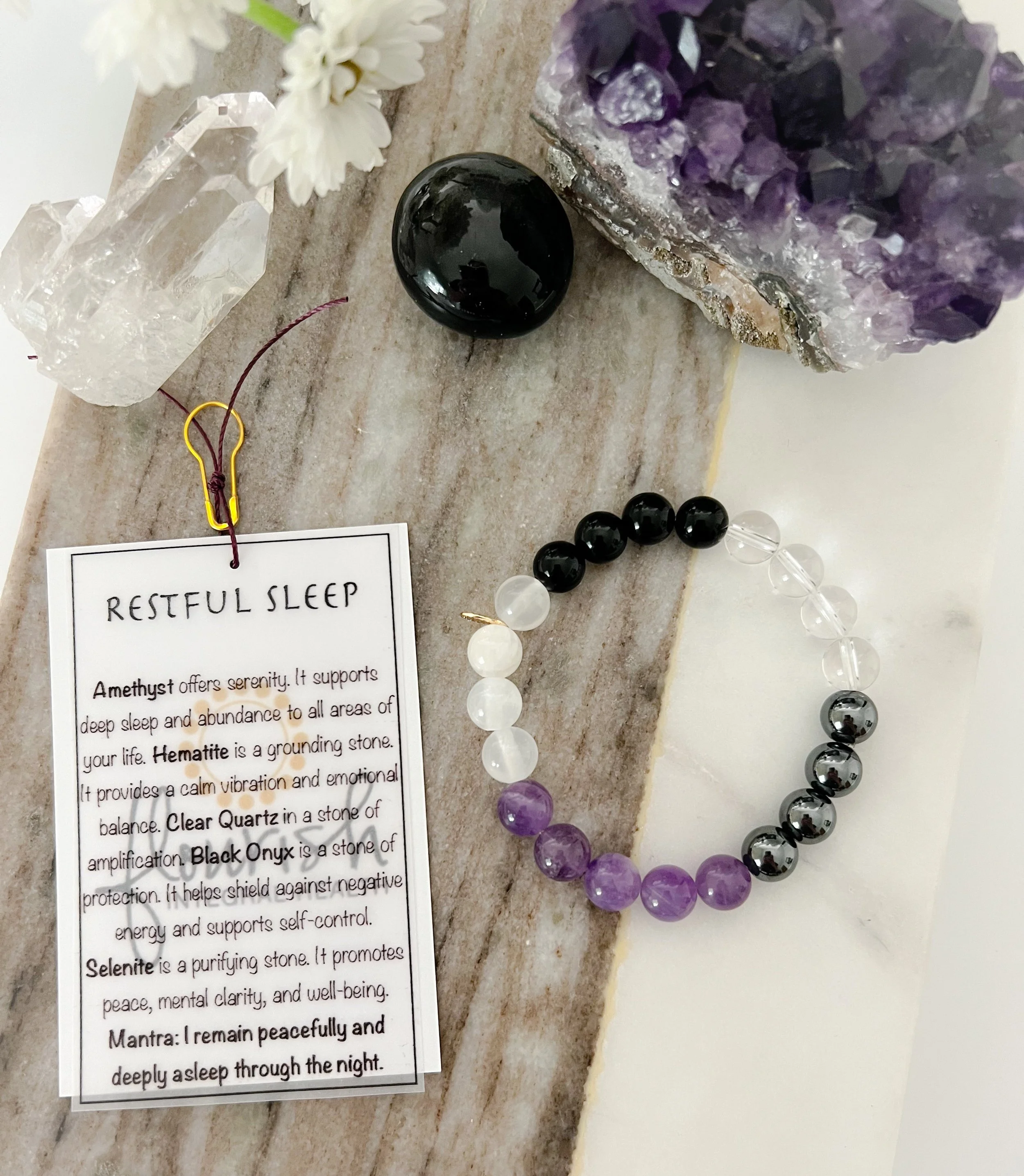 Restful Sleep Mala Bracelet