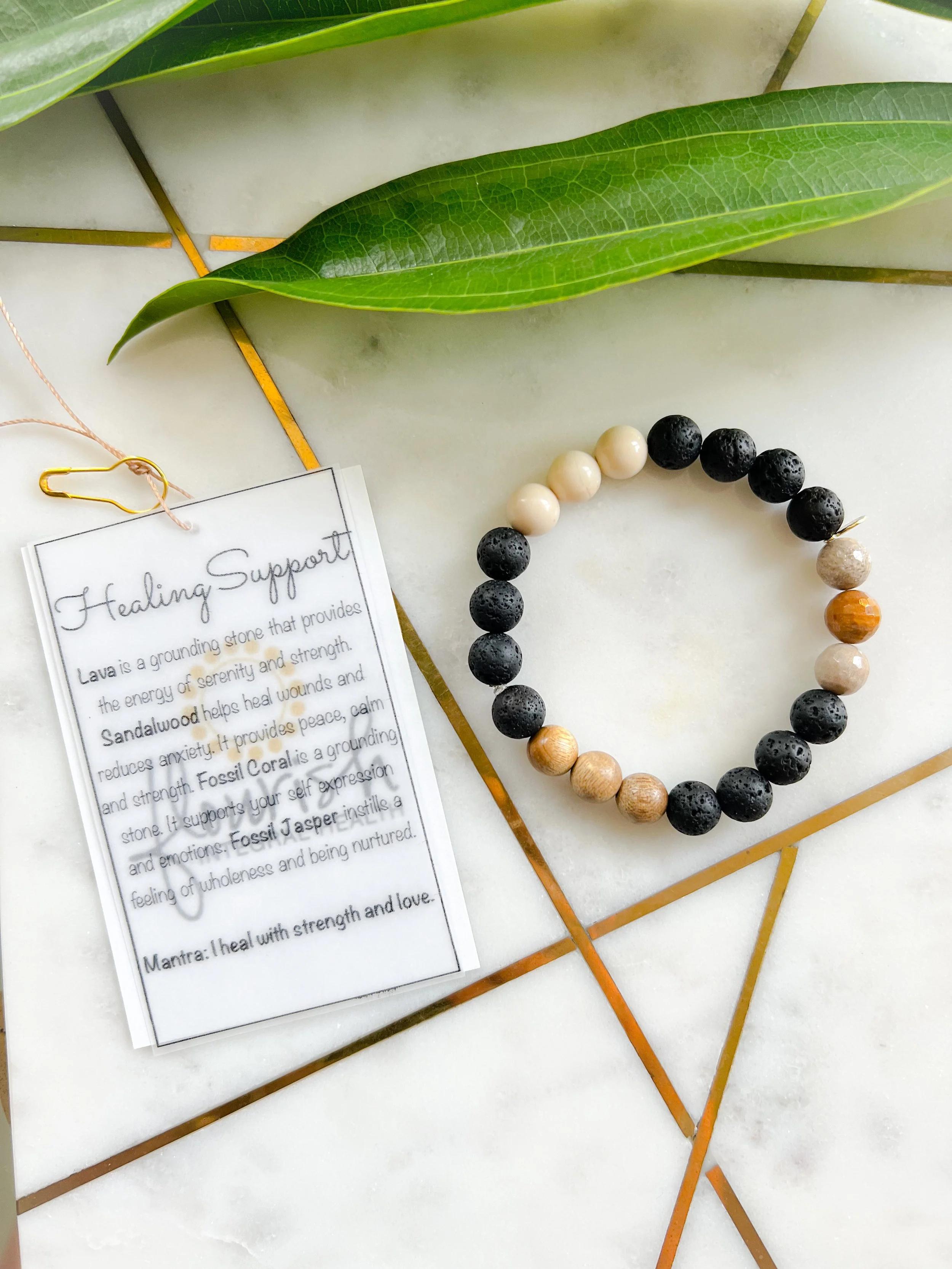 Healing Support II Mala Bracelet