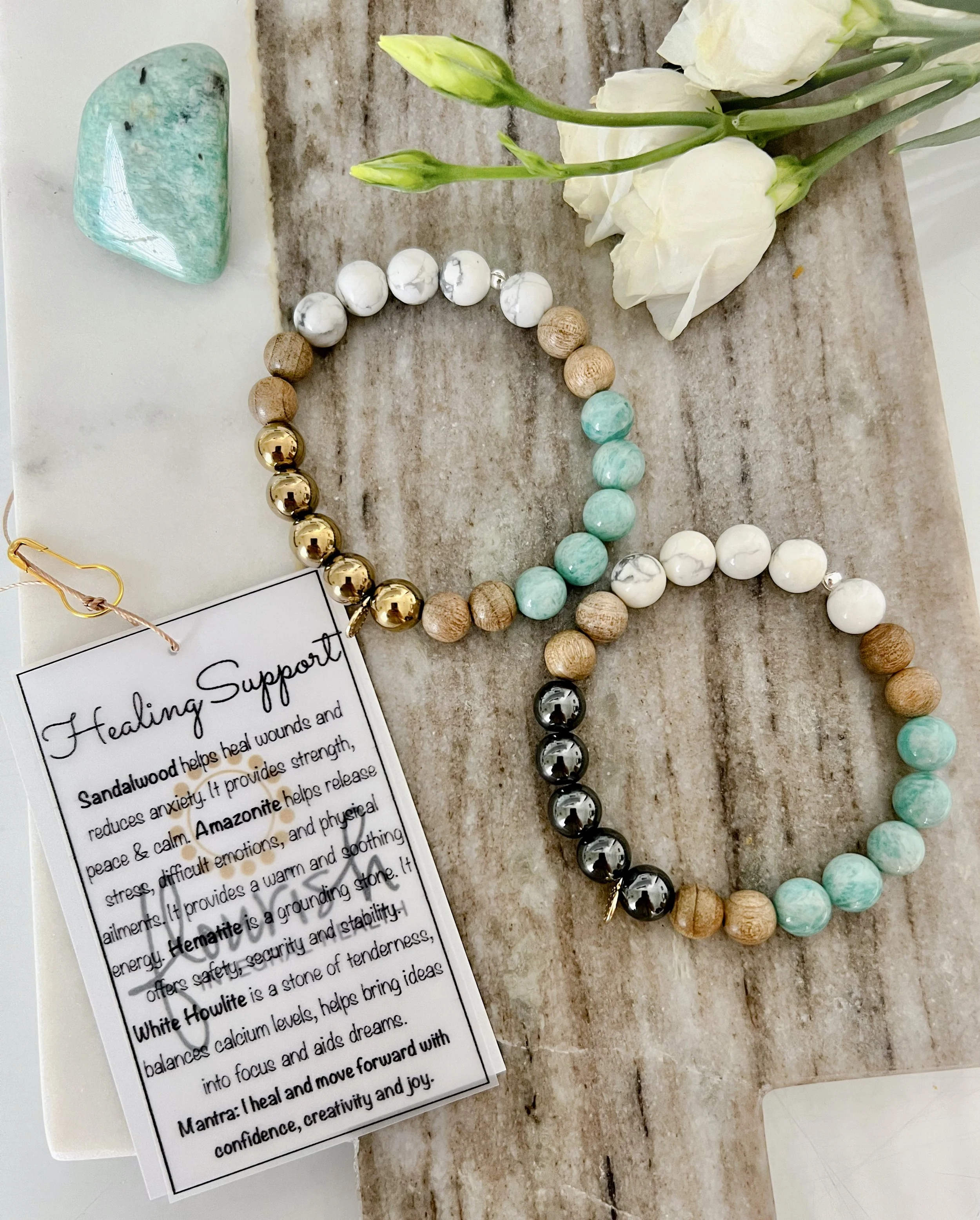 Healing Support Mala Bracelet