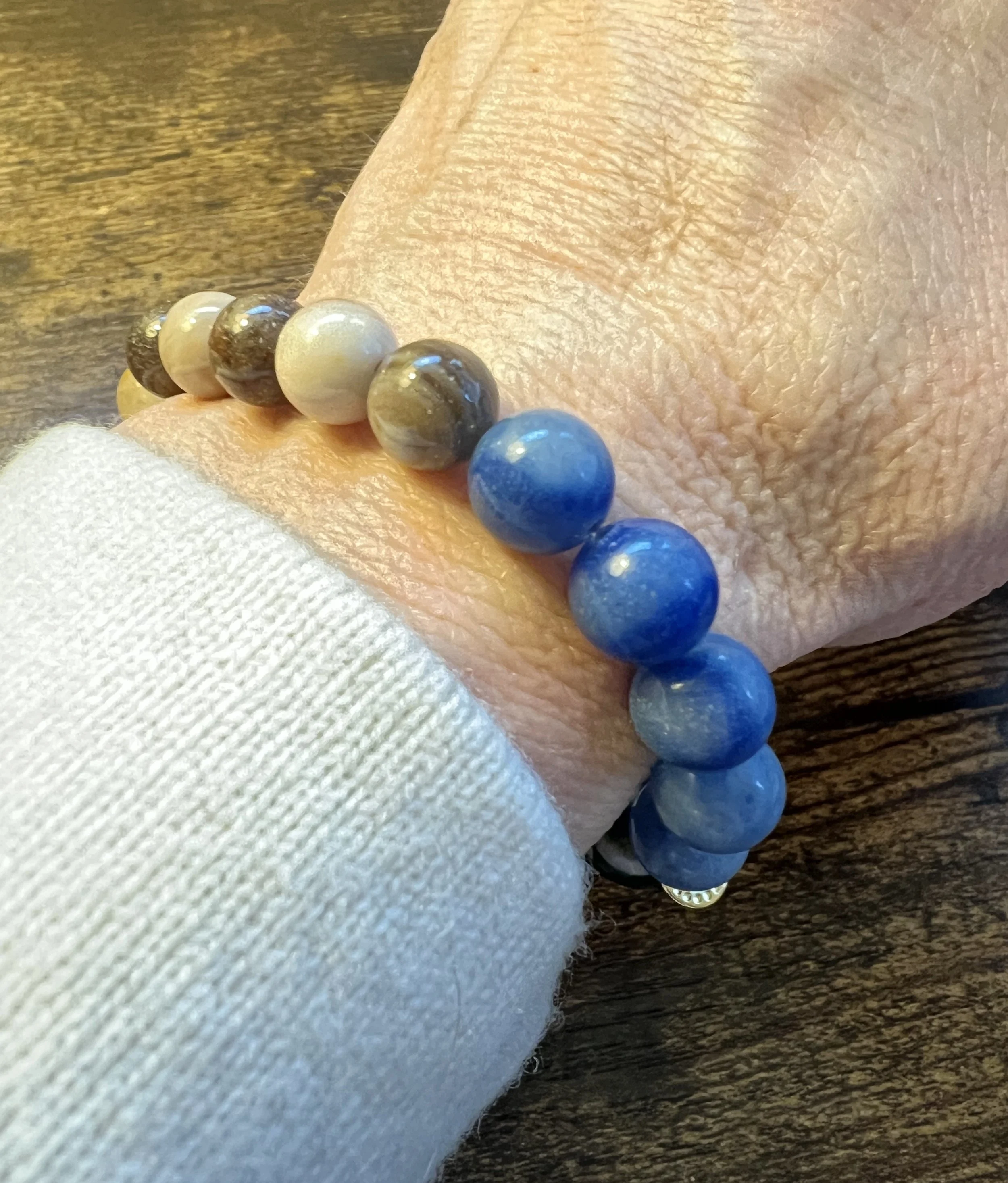 Mother and Son Mala Bracelet