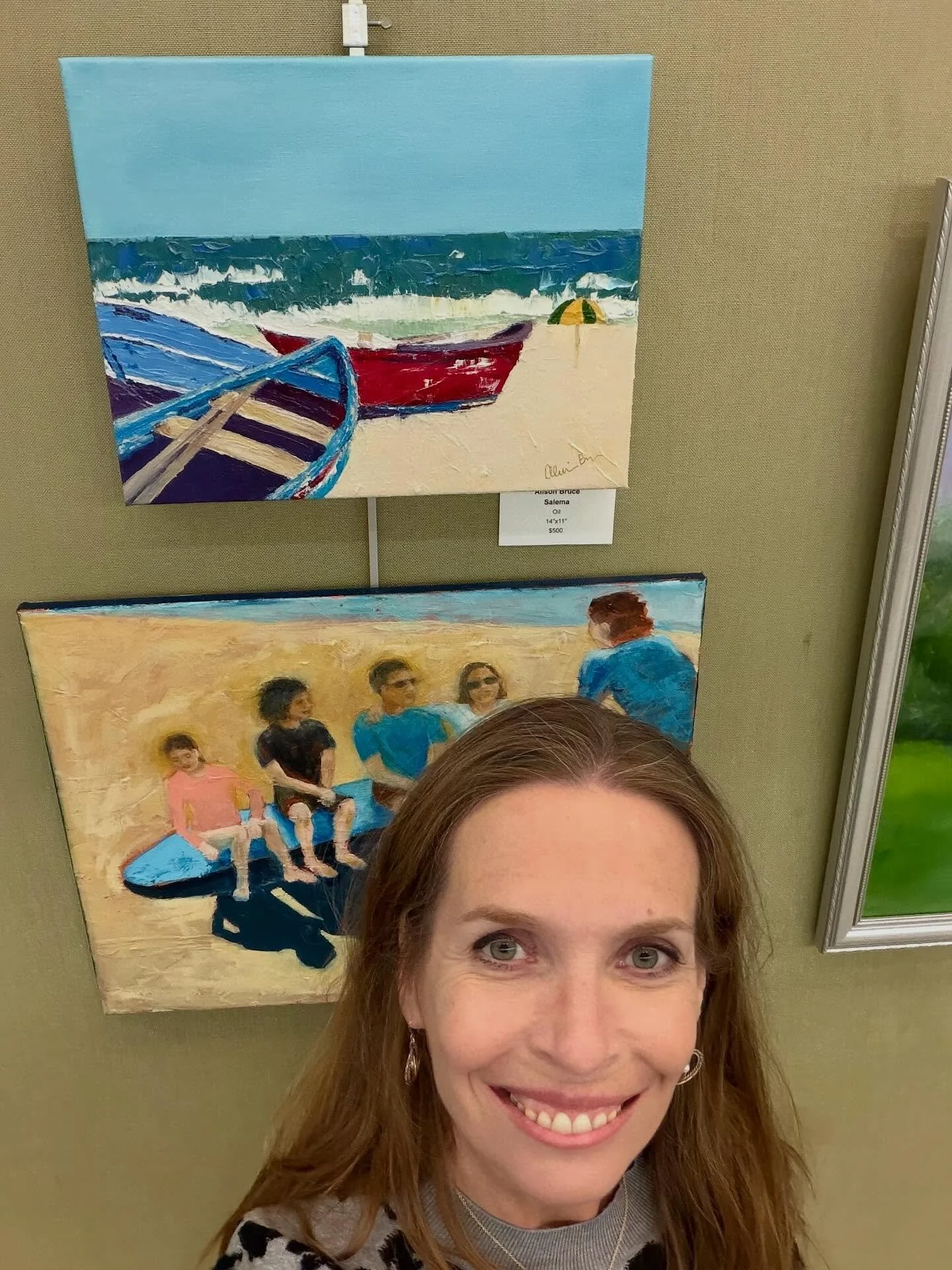 In the category of things that never occur to you in the moment of recording a memory...📷

Salema (a small town in Southern Portugal) is inspired by a picture that I took on an annual family vacation in 2000. (Earlier this Fall, I was looking in a b