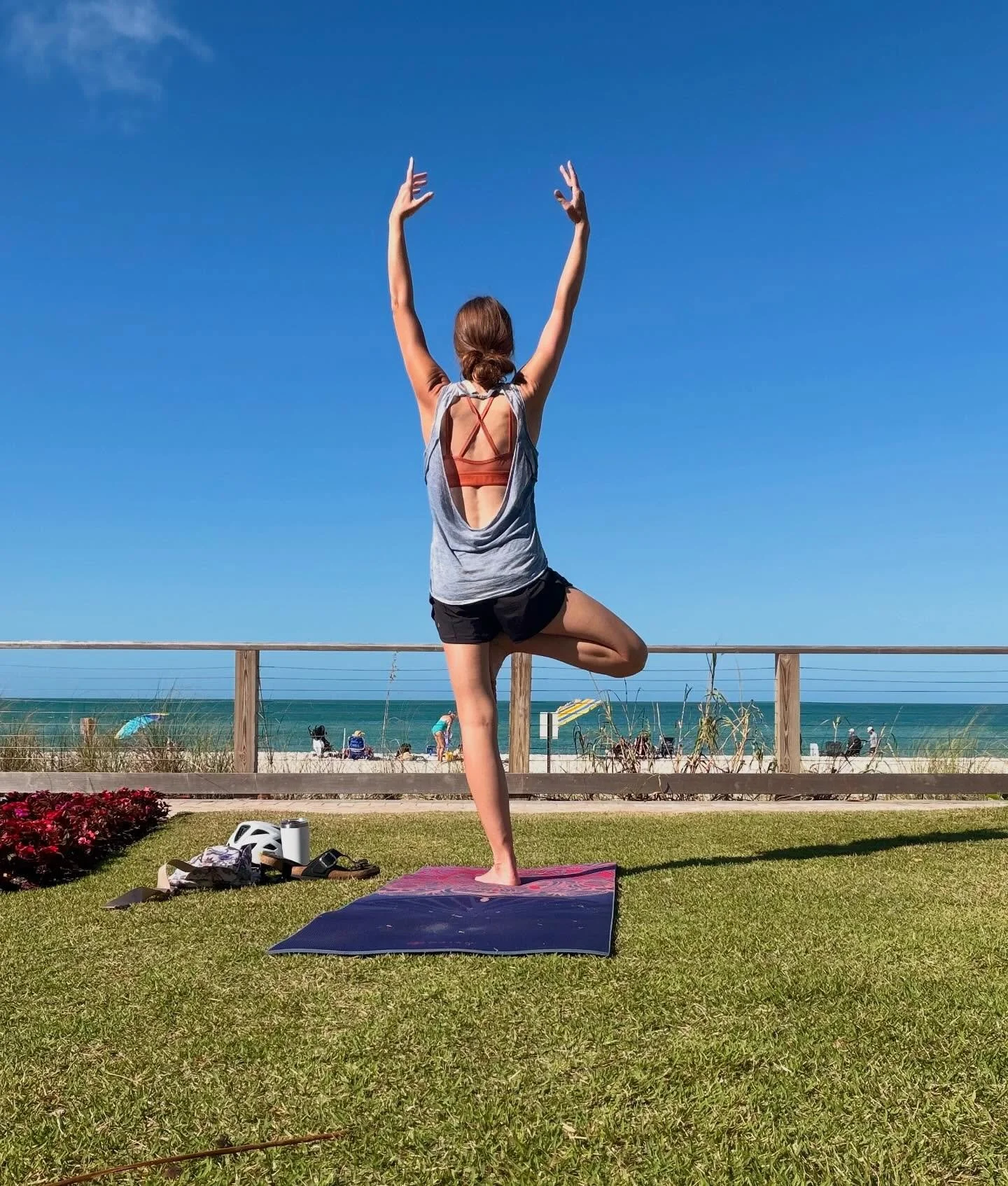 &ldquo;The present moment is the only moment available to us, and it is the door to all moments.&rdquo; - Thich Nhat Hanh

Continuing my once a month yoga post in 2026&hellip;

My most present yoga practice in January: I had injured my wrist the day 