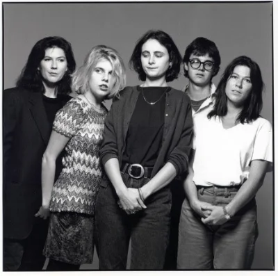 L to R: Kelley Deal, Tanya Donnelly, Josephine Wiggs, Britt Walford, Kim Deal