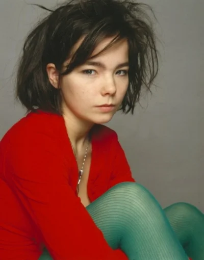 Björk, in her Sugarcubes days