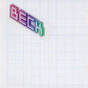The album/cd came with stickers so you could decorate the plain cover as you liked