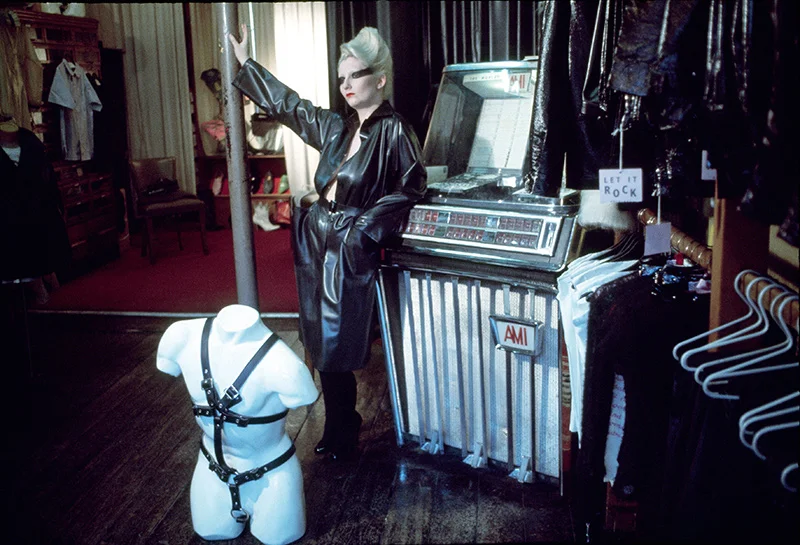Pamela ‘Jordan’ Rook in the Let It Rock shop