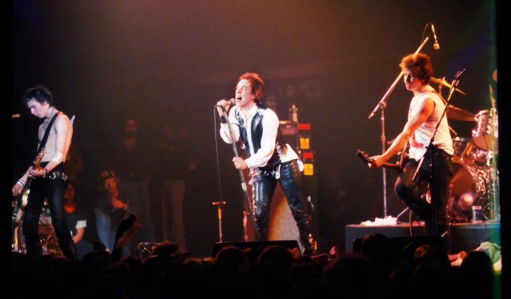 Sex Pistols in their final performance, San Francisco, January 14, 1978