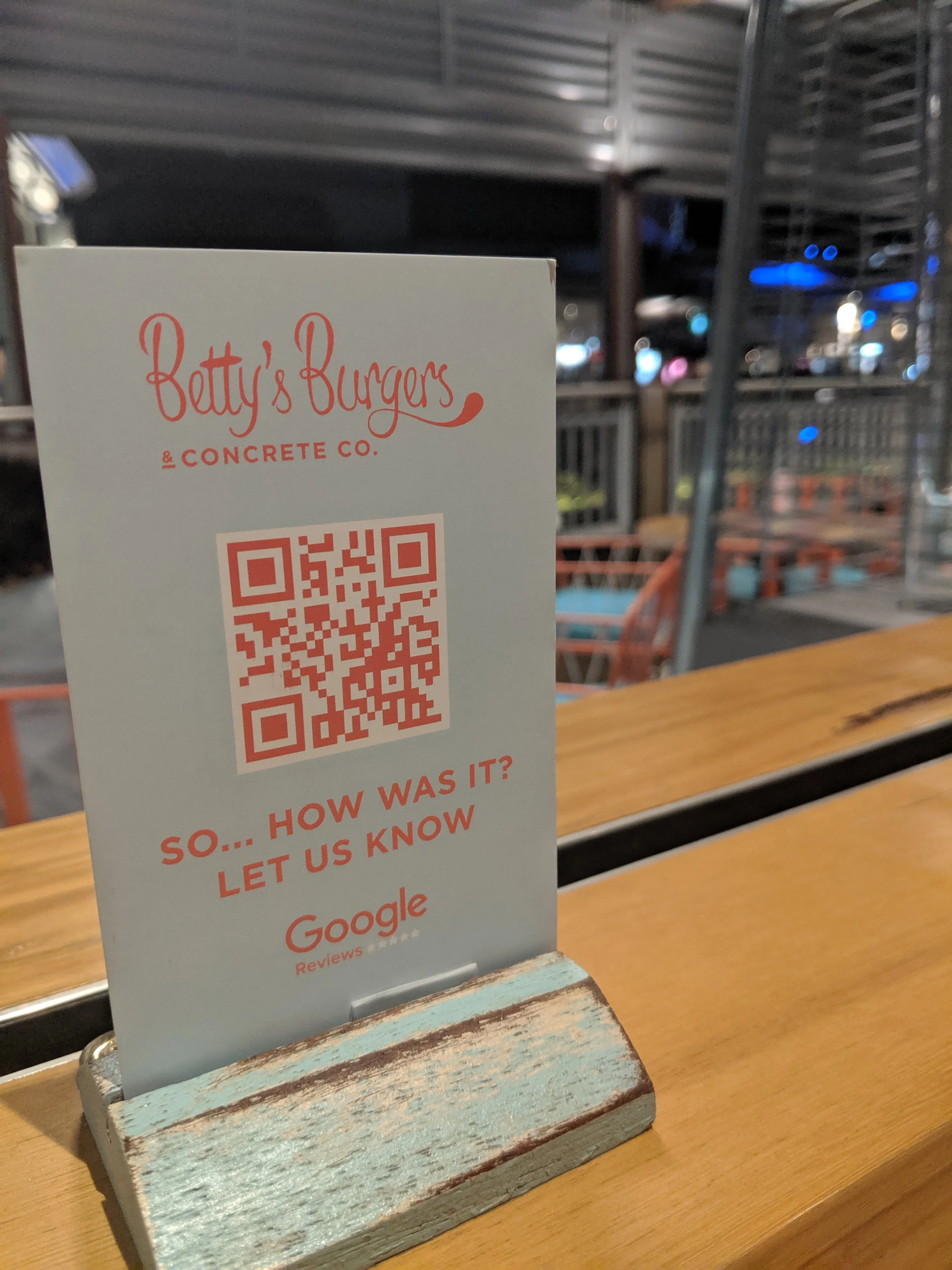 Betty's Burgers and Concrete
