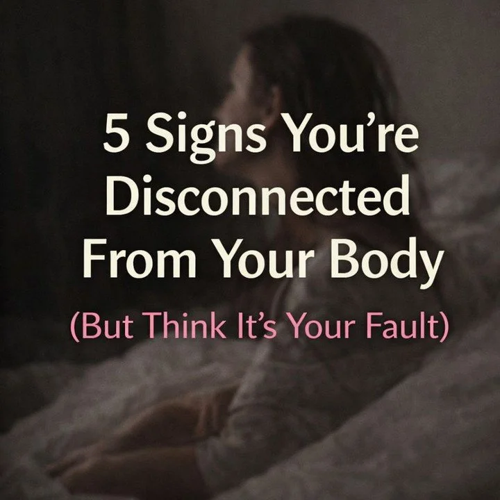 5 Signs You&rsquo;re Disconnected From Your Body (But Think It&rsquo;s Your Fault)⁠
⁠
You&rsquo;ve read the books.⁠
Tried the toys.⁠
Lit the damn candles.⁠
⁠
But you still don&rsquo;t feel anything.⁠
Not really.⁠
⁠
So you tell yourself:⁠
&ldquo;I mus