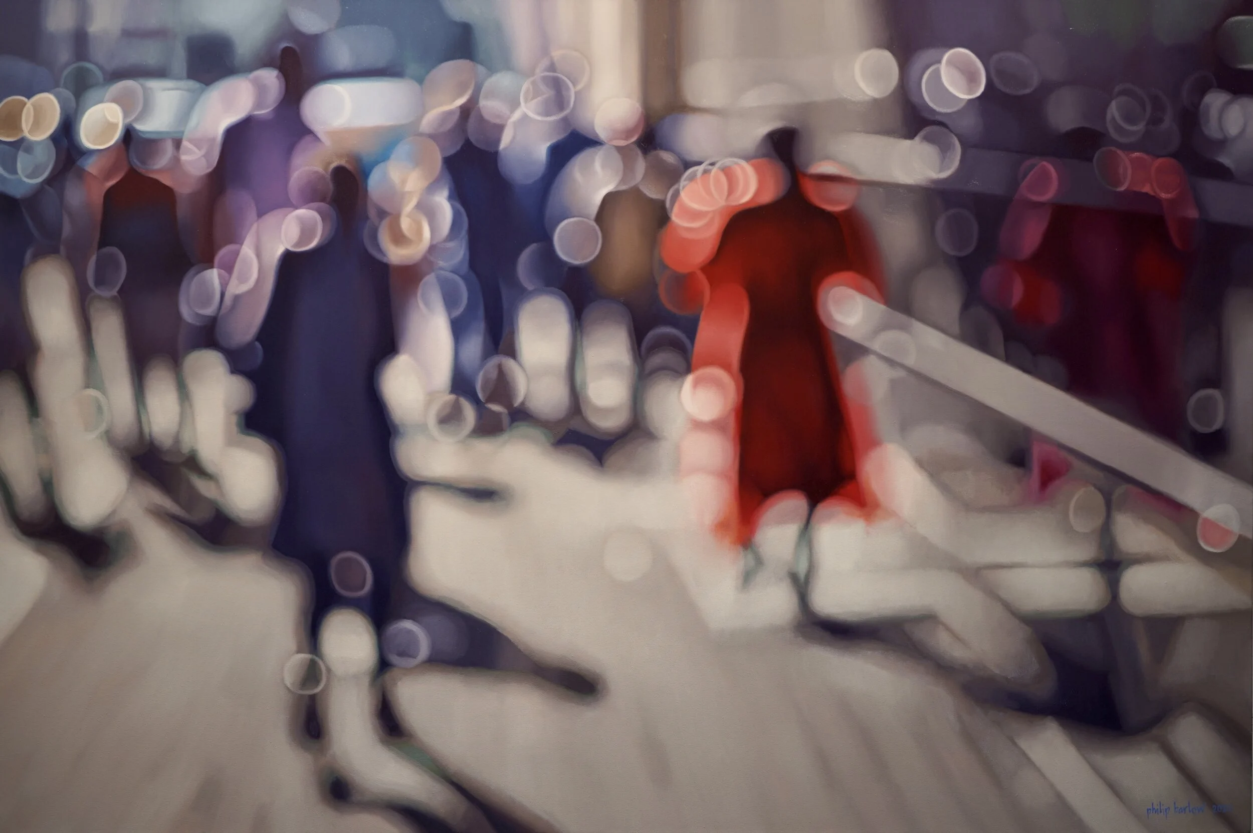 artery - 1.2m x 1.8m, oil on canvas