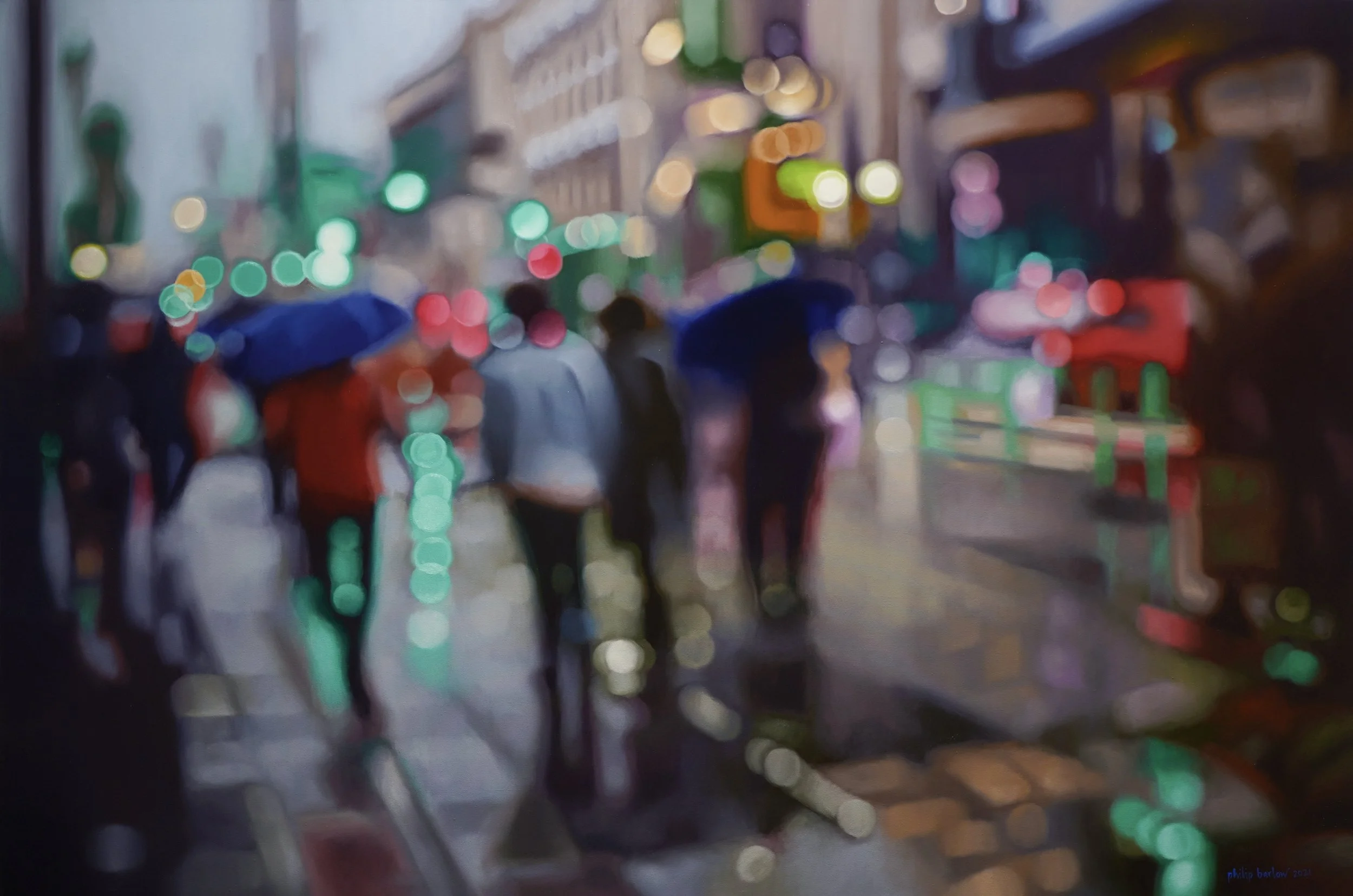 emerald - 1.2m x 1.8m, oil on canvas