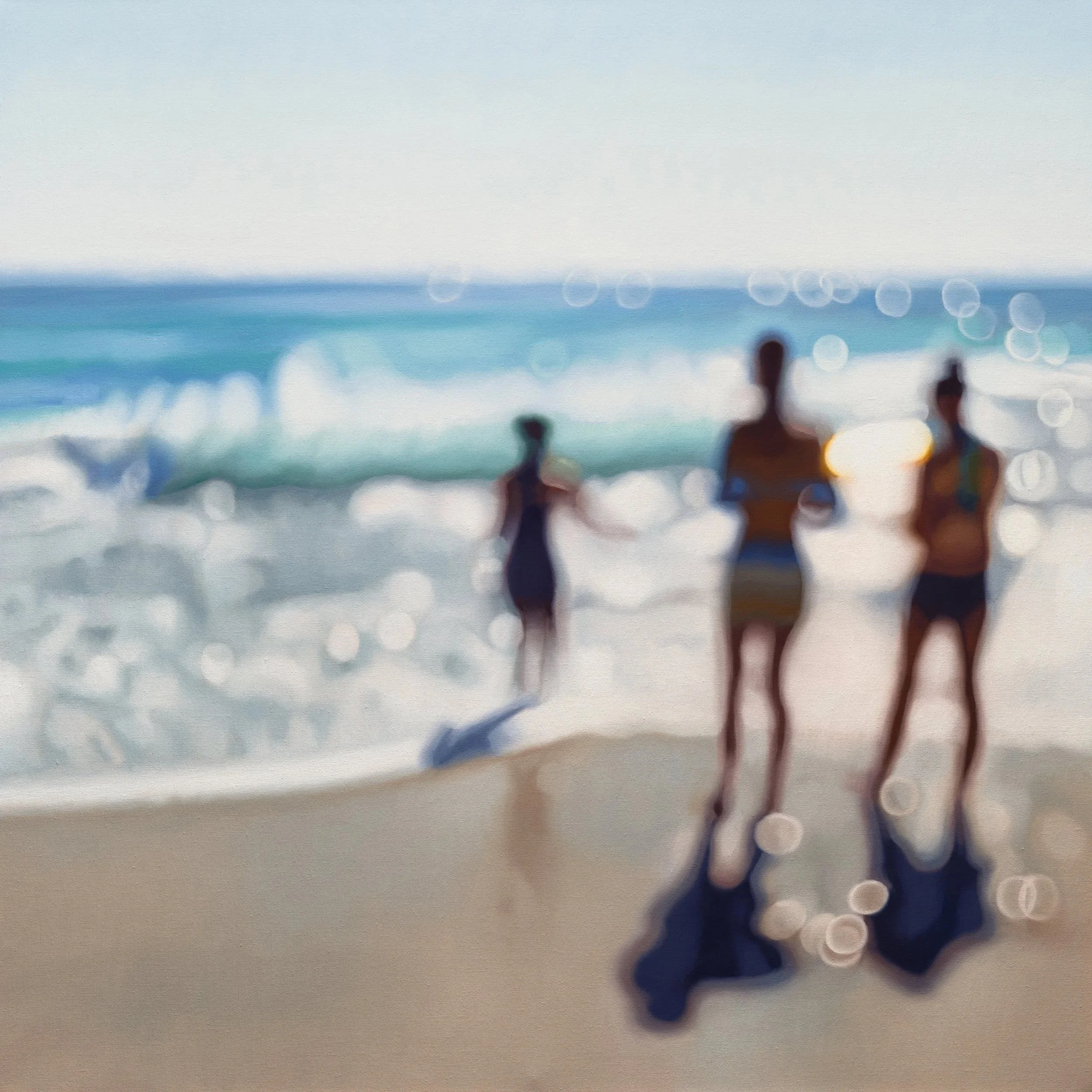 atlantic - 120cm x 120cm, oil on linen