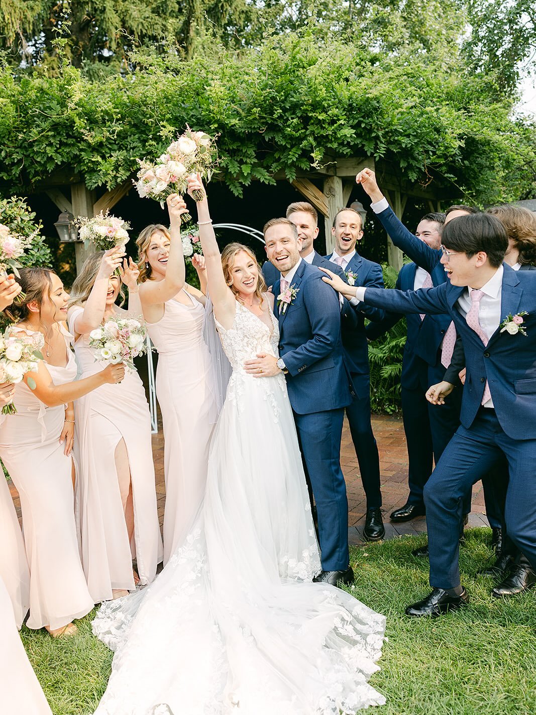 So excited to share about these newlyweds who have also been my friends for some years. Their garden wedding in Michigan was sunny and lovely to photograph. They wanted us keep the vibe relaxed with a focus on their friends and family and we did just