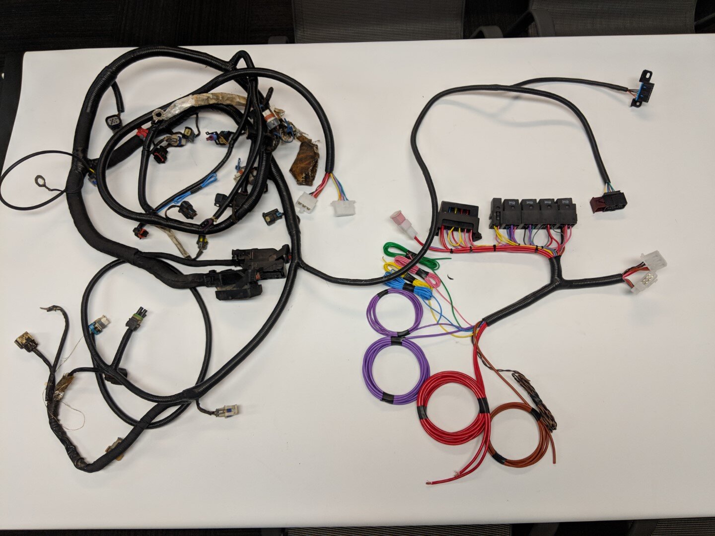 E30 Custom LS Engine Harness