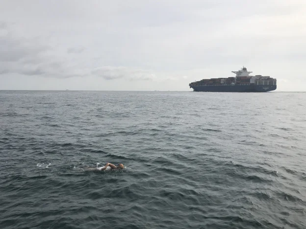 Swimming Across The English Channel, 2017