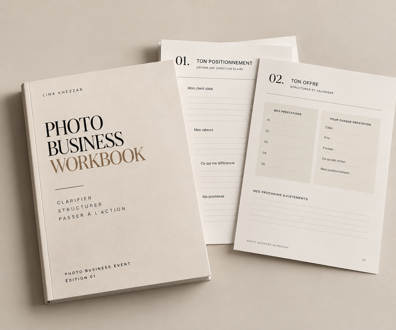 Photo Business Workbook