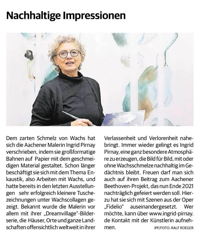 Heute 19.01.2021 in der Aachener Zeitung und Aachener Nachrichten