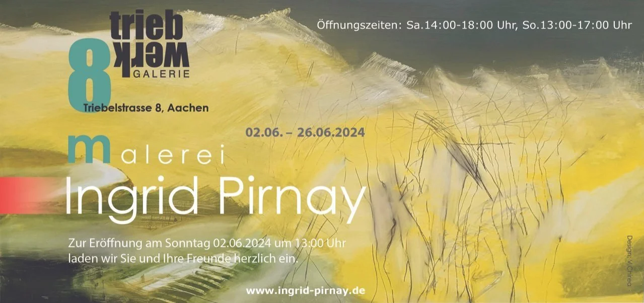 Malerei Vernissage 02.06.24 - 13.00 Uhr  