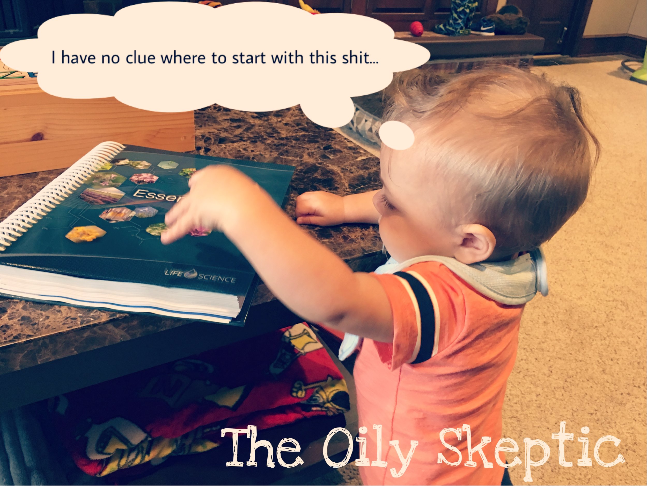 Getting started with essential oils can be difficult. In our house, we get it. 