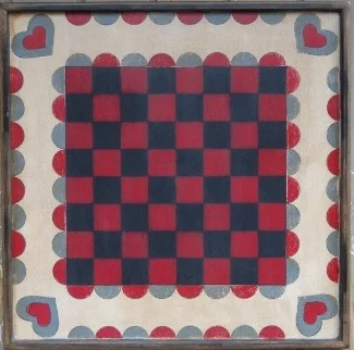 Forget Me Not Checker Board