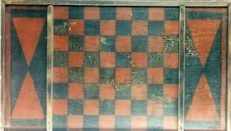 small red Checker Board