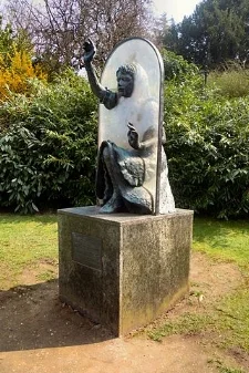 Alice statue at Guildford Castle