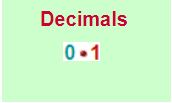 Decimals