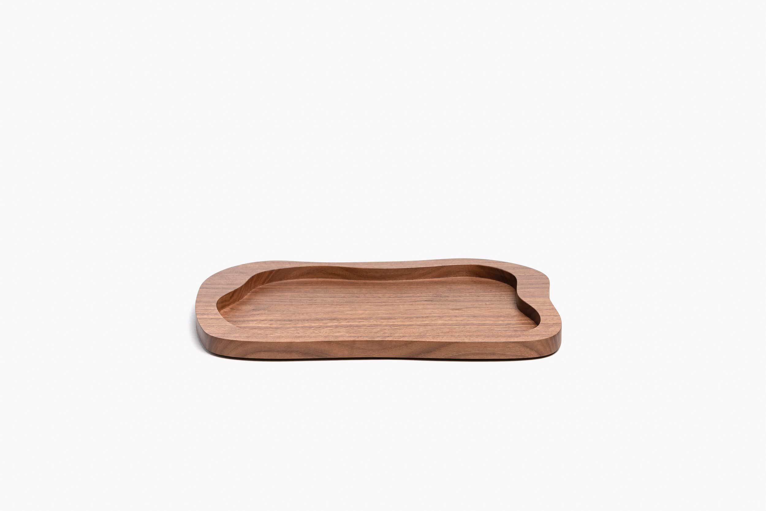 Wooden Egg Tray Handcrafted Walnut with Waterfall Edges