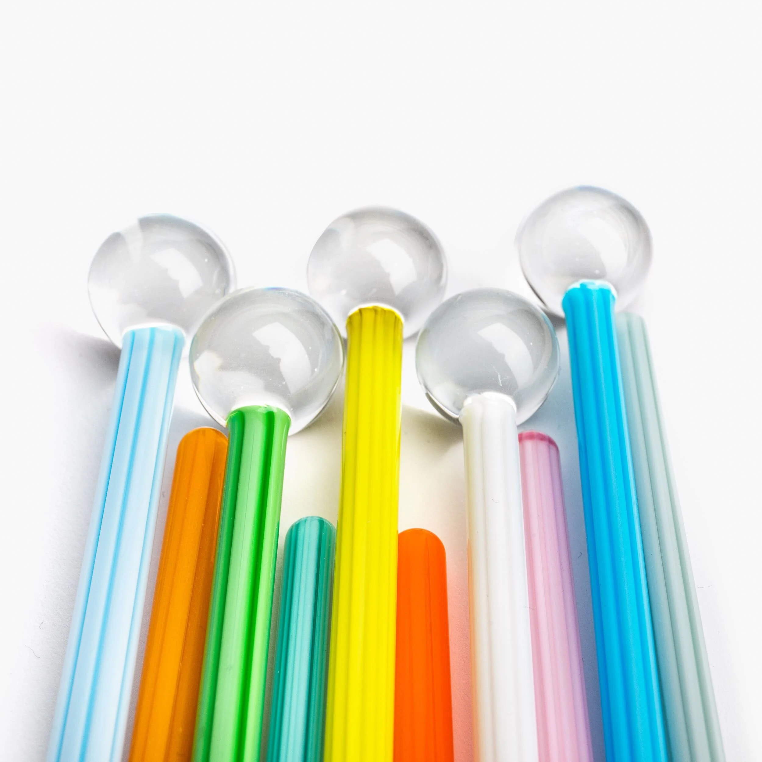 SET OF 8 PRIMAVERA COCKTAIL STIRRERS — YALI