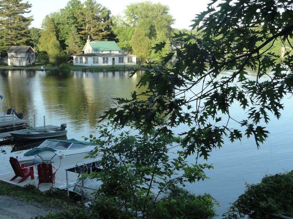 East Cottage with Salmon River view from inside