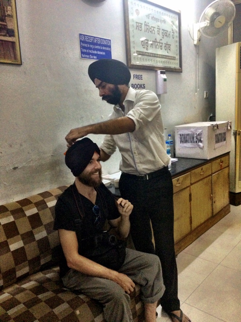  Bonding with my Sikh friend in Delhi
