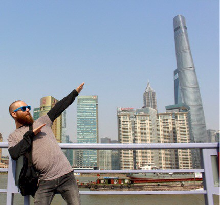 I shaved my head for the first time in Bangkok, before going to Shanghai