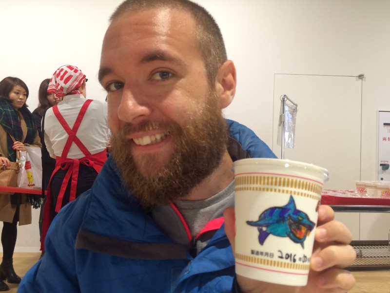  I made my own ramen in Osaka, Japan, at the ramen noodle museum