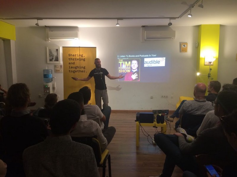  Productivity talk at The Living Room. Click here to listen to the audio version of it .