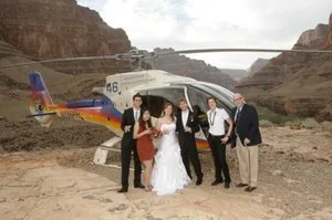 Helicopters + Vomit + Grand Canyon + Las Vegas + 50 Cent = Recipe For a Stress-Free and Unforgettable Wedding