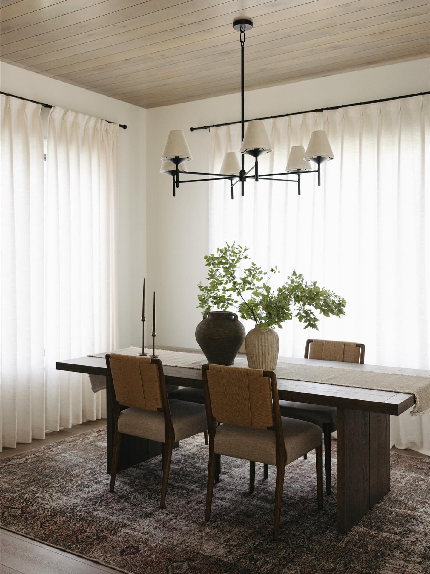 this dreamy dining room photographed for @caliberhomes on a monday morning