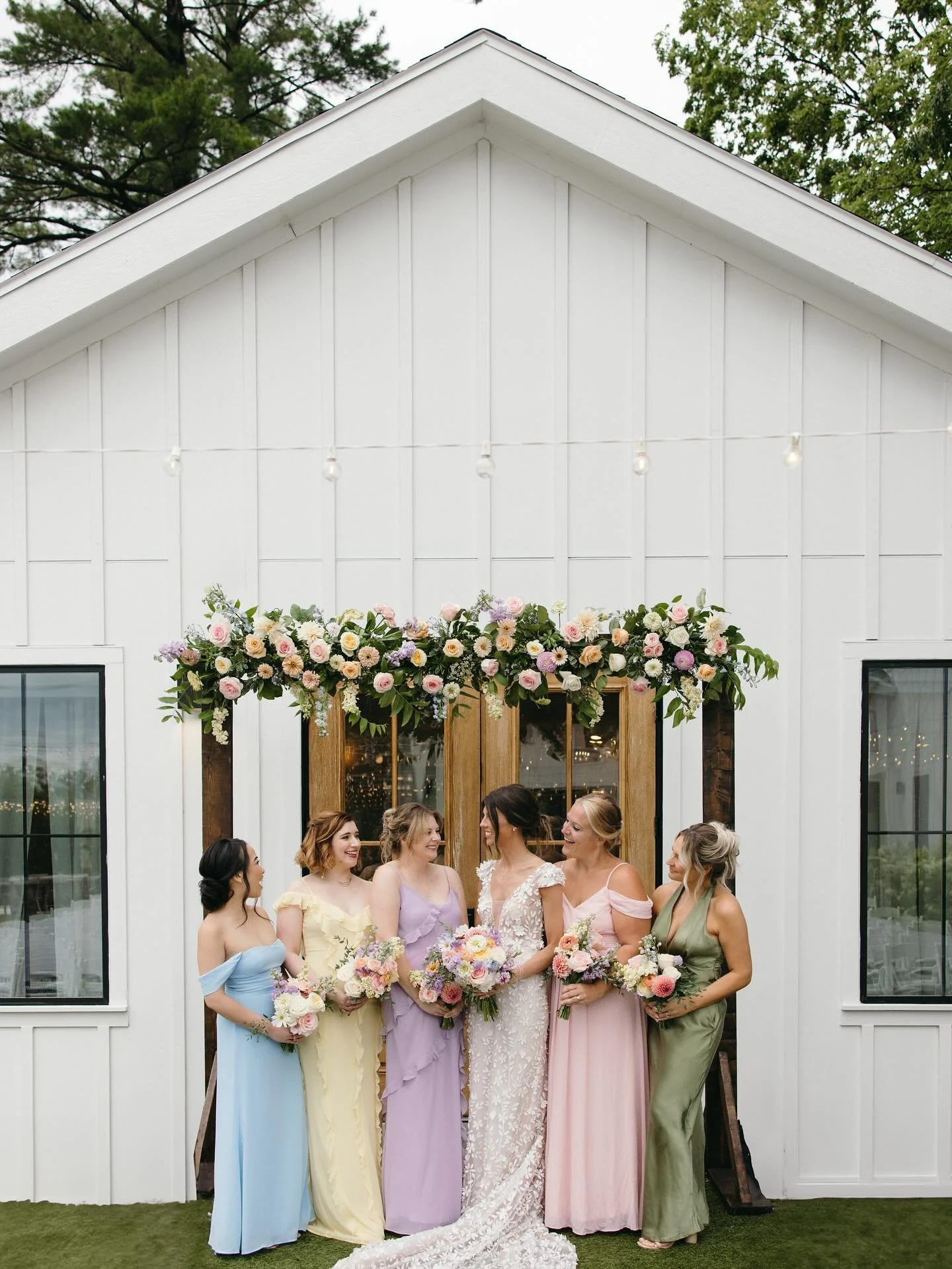 back in the office today and working on wrapping up the most stunning summer wedding at @willowongrand_dsm