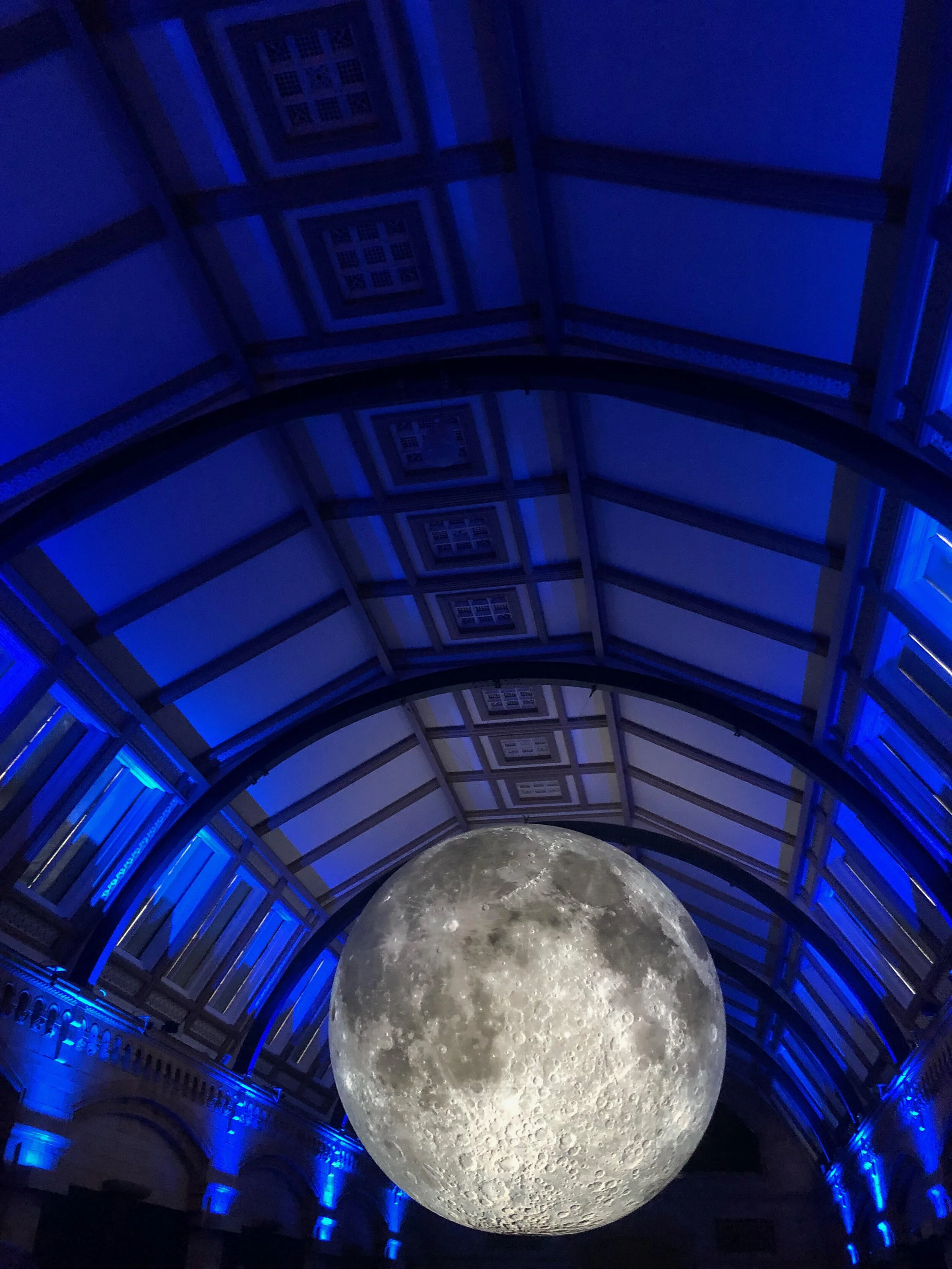   Museum of the Moon   is a touring artwork by UK artist Luke Jerram. It’s on display here till 5th January, 2020. 
