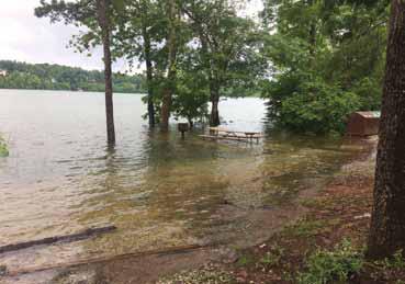 Lake Receives Record Rainfall