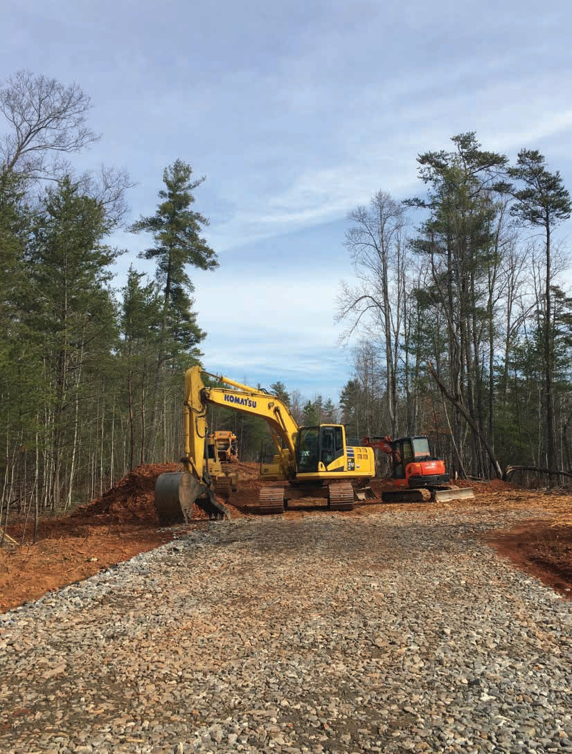 Site Prep for Visitors Center Progresses