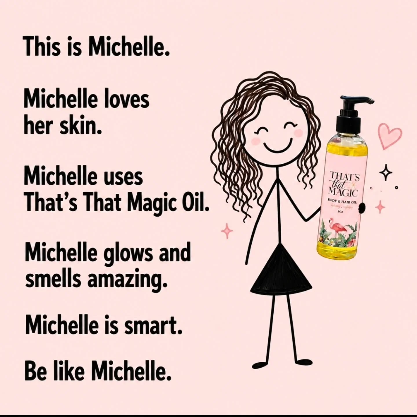 Be like Michelle..get the glow ✨️