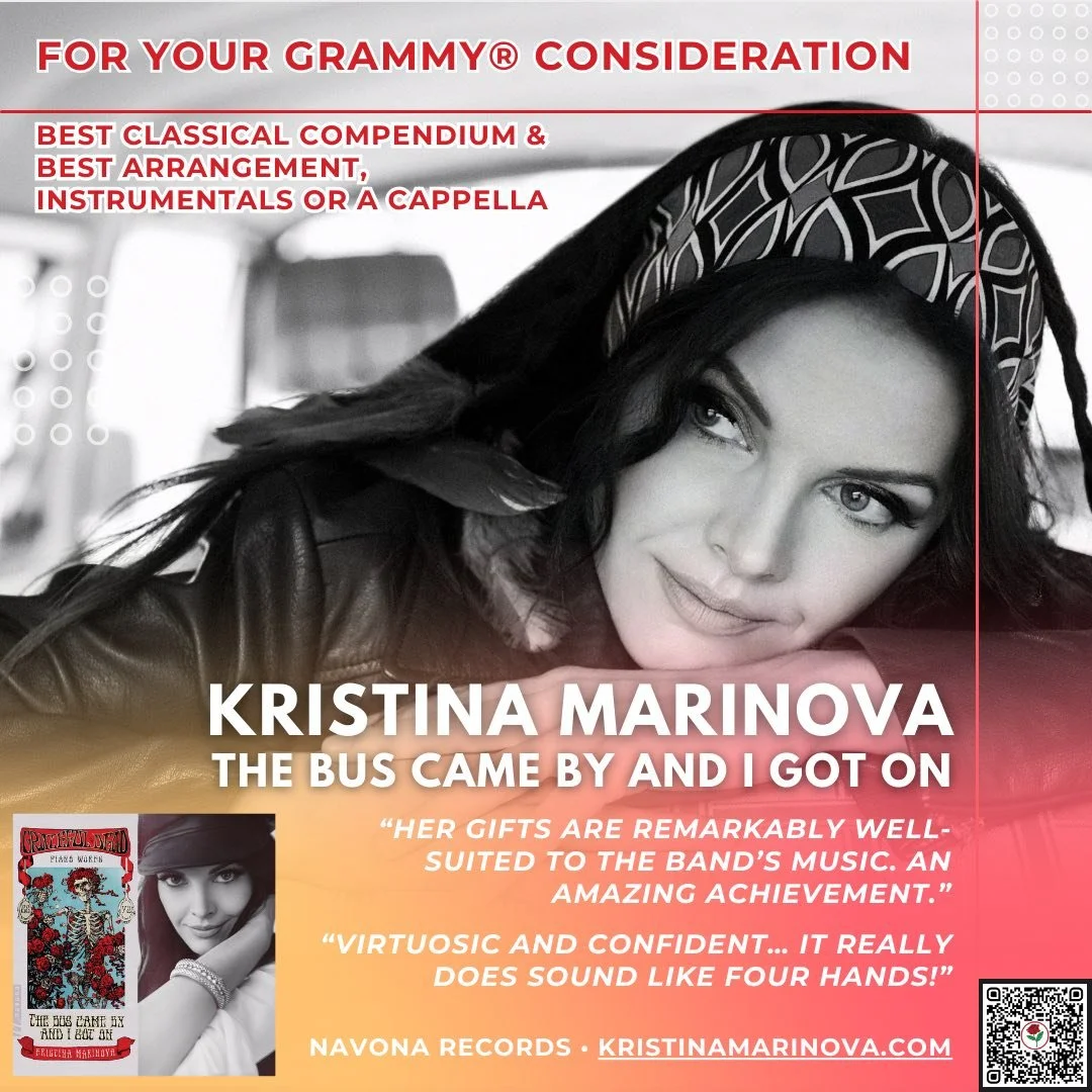 ✨ FOR YOUR GRAMMY® CONSIDERATION✨