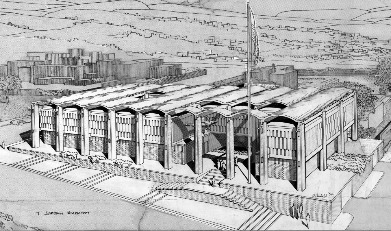 U.S. Jordanian Embassy Project - 1954