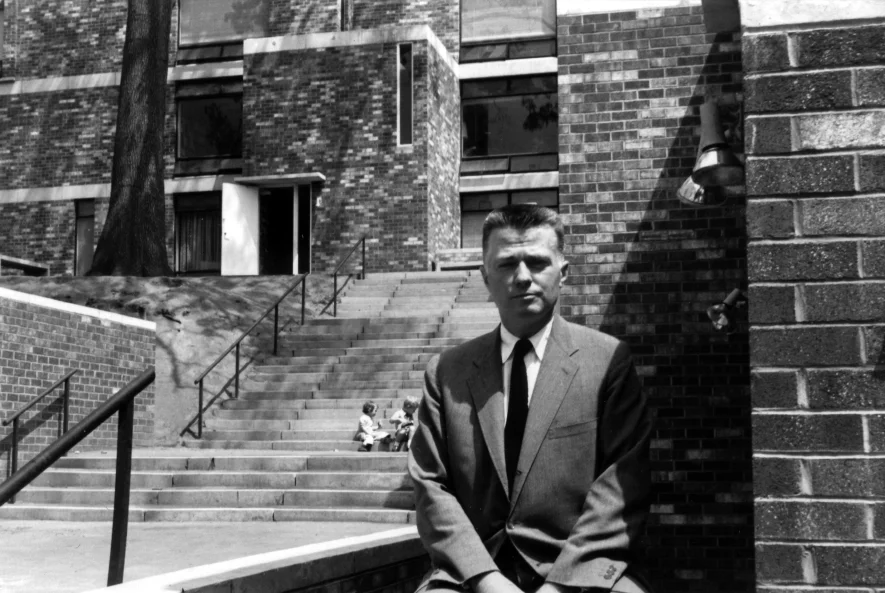 Rudolph at Yale's Married Student Housing Photo: Judith York Newman