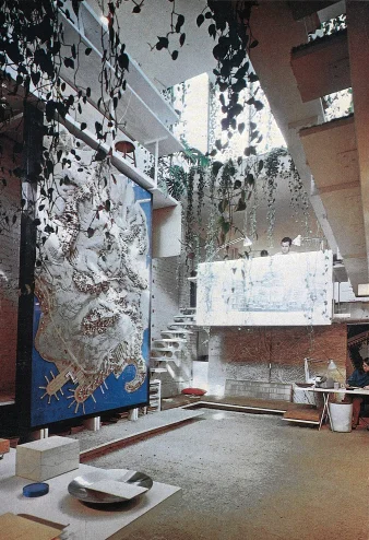 Interior of Rudolph's office Photo: Library of Congress
