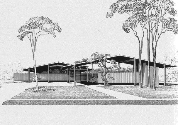 Bourne Company Residence, 1953