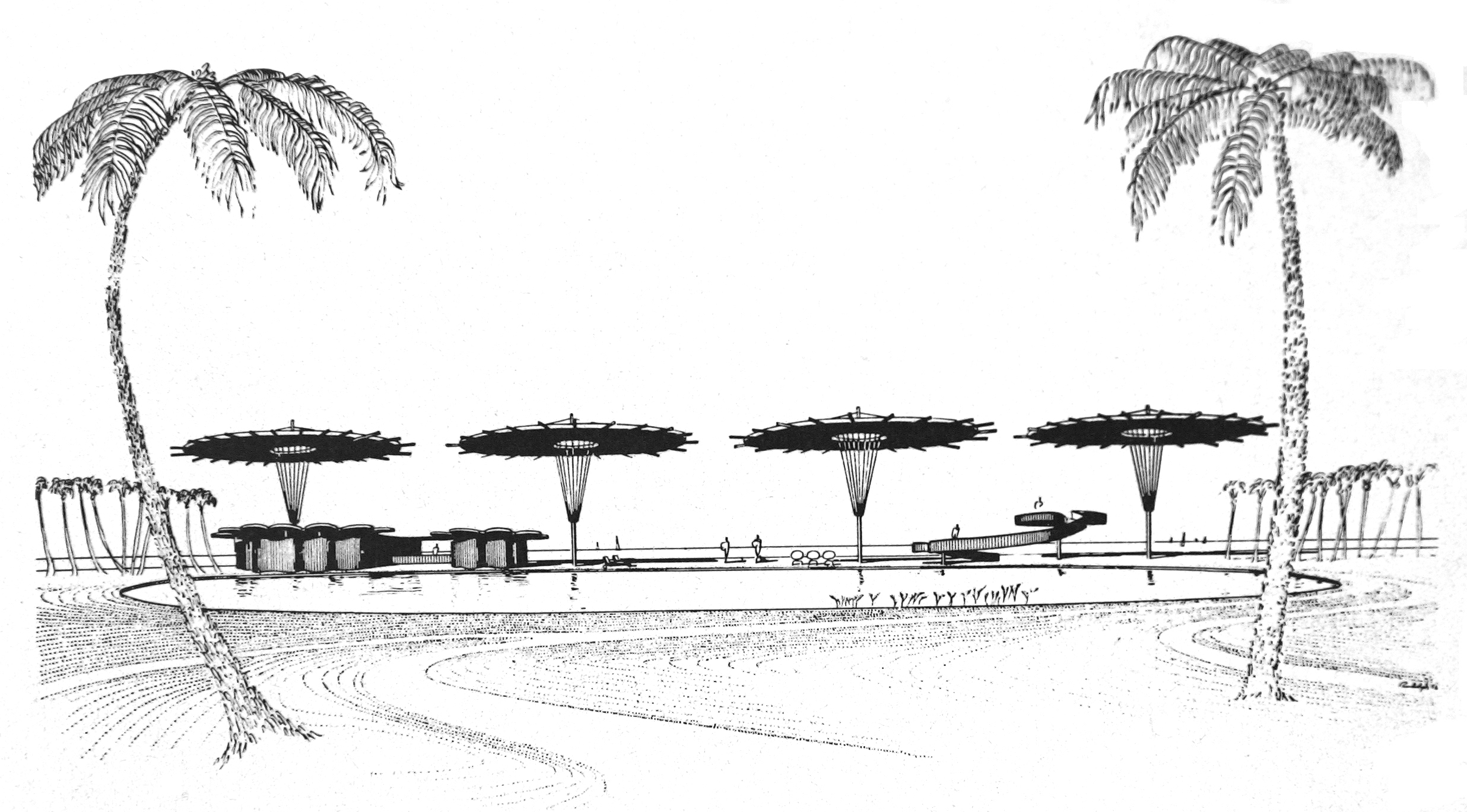 Public Beach Development, 1956