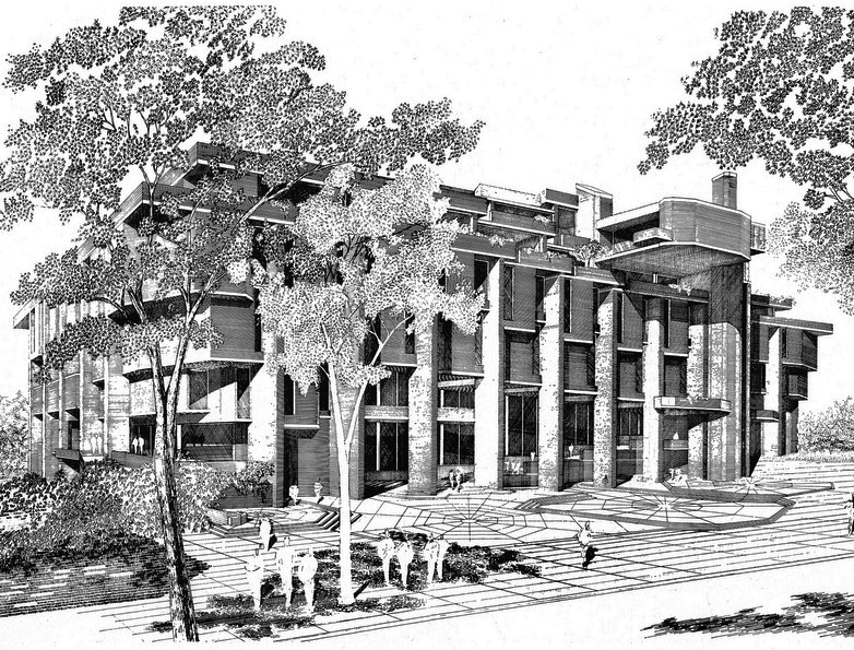 Monteith College Center, 1966