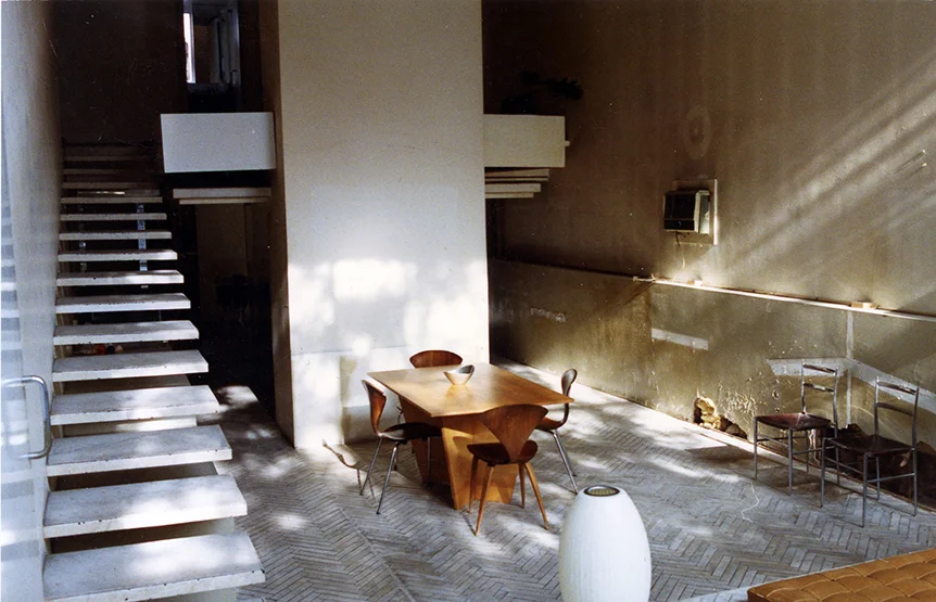 Photo of Rudolph’s residence taken in the early 90’s. Photo: Robert Schwartz; Paul Rudolph Heritage Foundation Archives