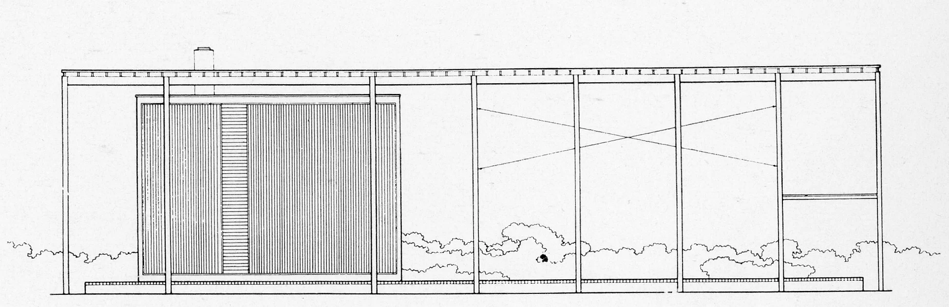 Side Elevation. Image: Paul Rudolph Heritage Foundation Archives
